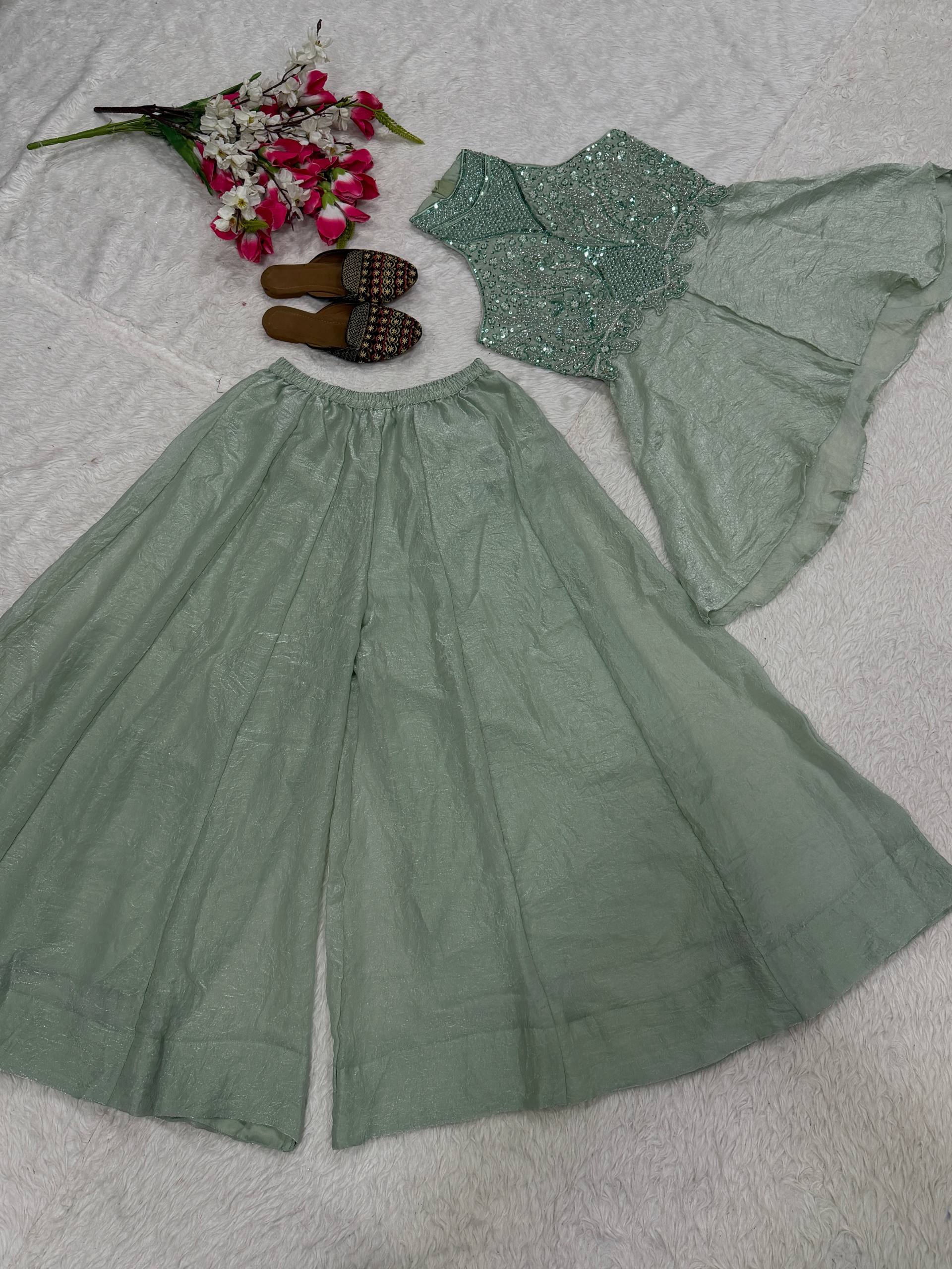 Editorial Verdant Minimalist Drape Couture